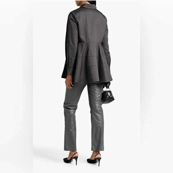 CO
Cotton-taffeta peplum shirt - Picture 2 of 7